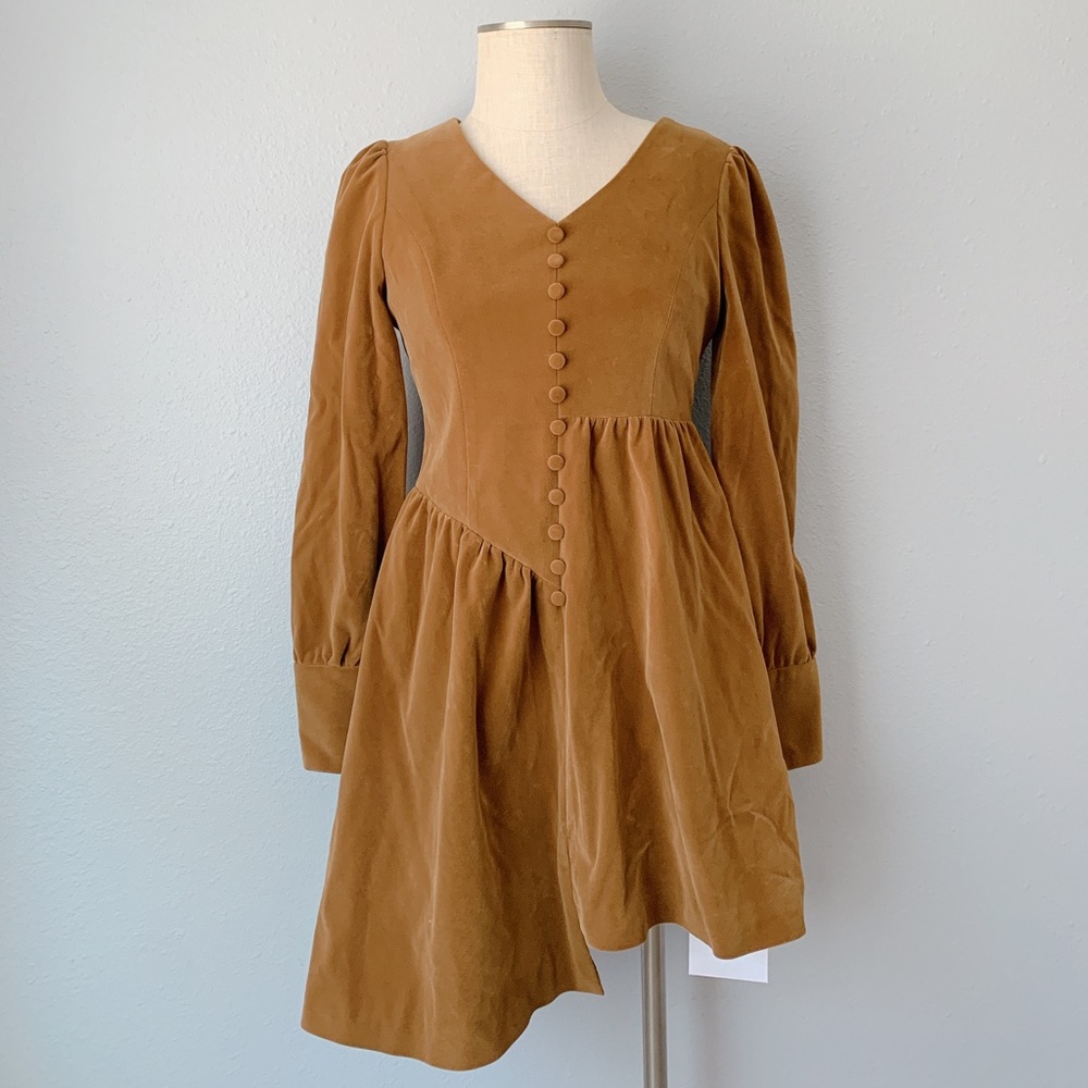 Hazel Velvet Winter Dress